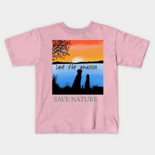 Save the amazon Kids T-Shirt